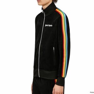 PALM ANGELS Rainbow Chenille Track Jacket Size S
Authentic